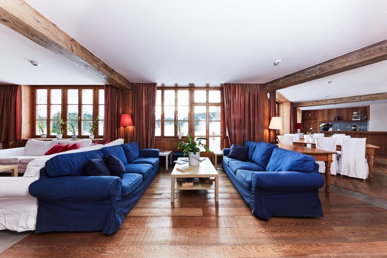 Maloja Palace Residence Engadin-St Moritz Co2-Neutral المظهر الخارجي الصورة