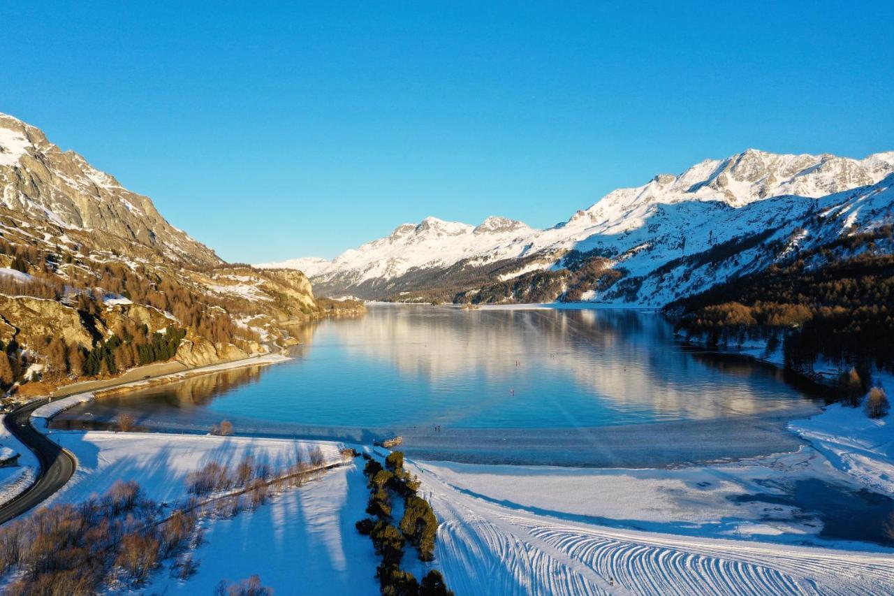 Maloja Palace Residence Engadin-St Moritz Co2-Neutral المظهر الخارجي الصورة