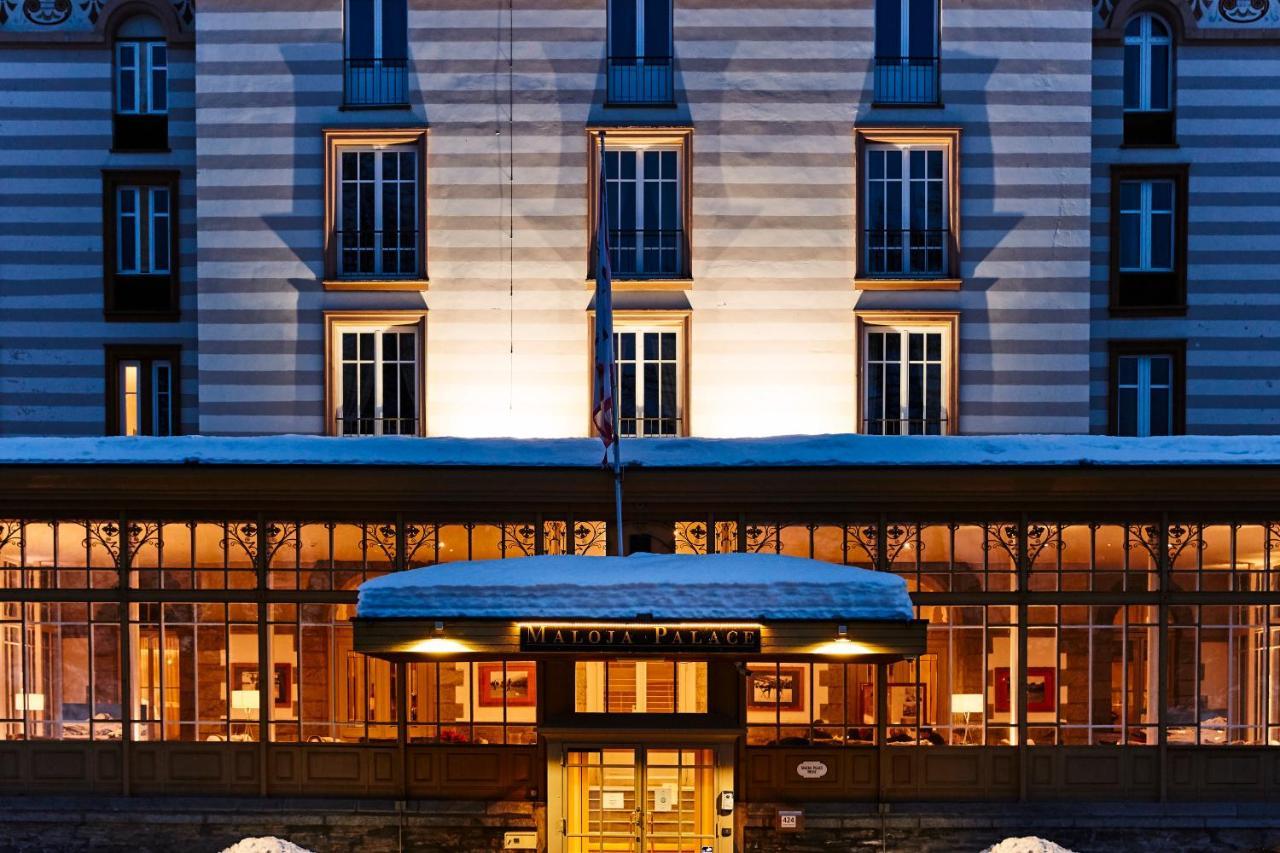 Maloja Palace Residence Engadin-St Moritz Co2-Neutral المظهر الخارجي الصورة