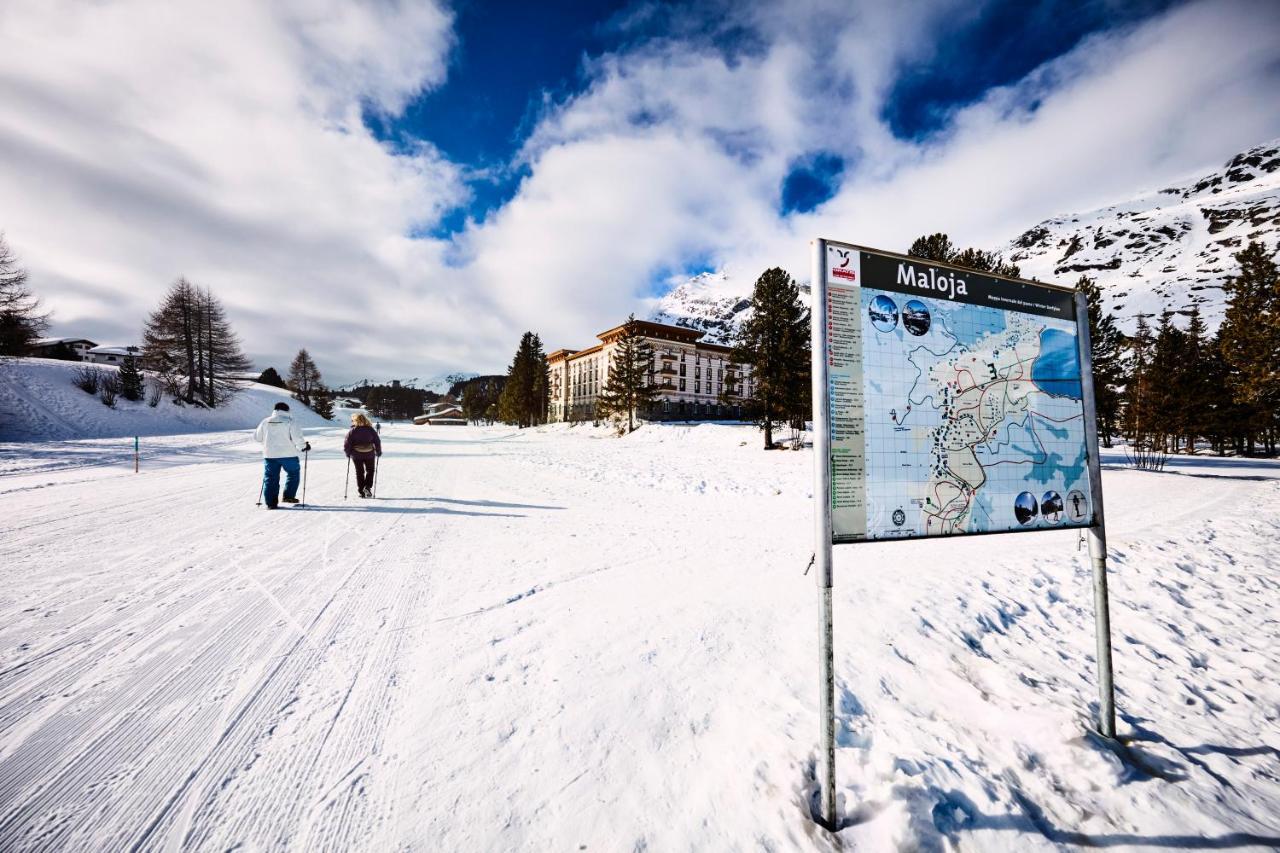Maloja Palace Residence Engadin-St Moritz Co2-Neutral المظهر الخارجي الصورة
