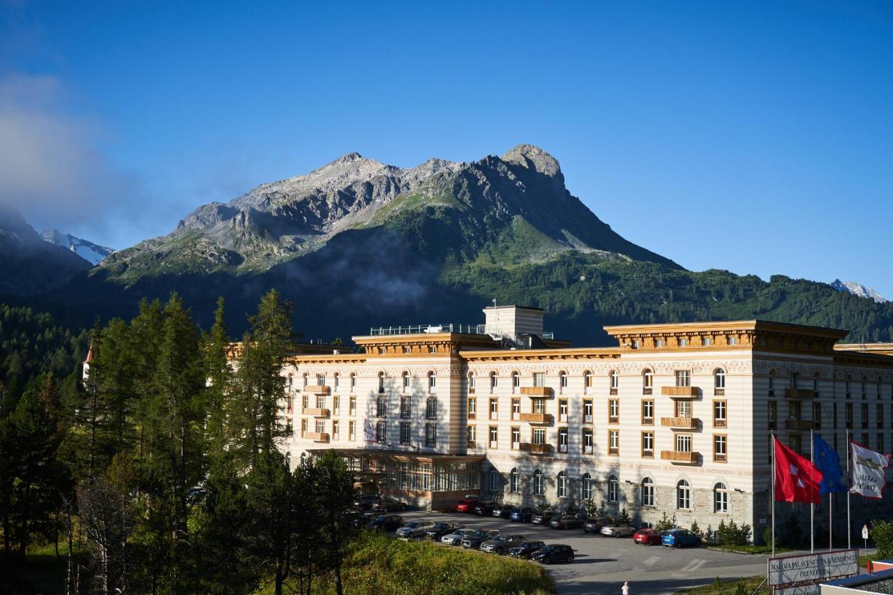Maloja Palace Residence Engadin-St Moritz Co2-Neutral المظهر الخارجي الصورة