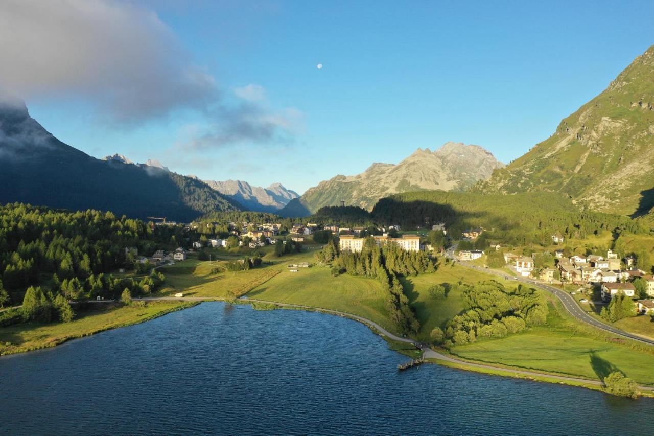 Maloja Palace Residence Engadin-St Moritz Co2-Neutral المظهر الخارجي الصورة
