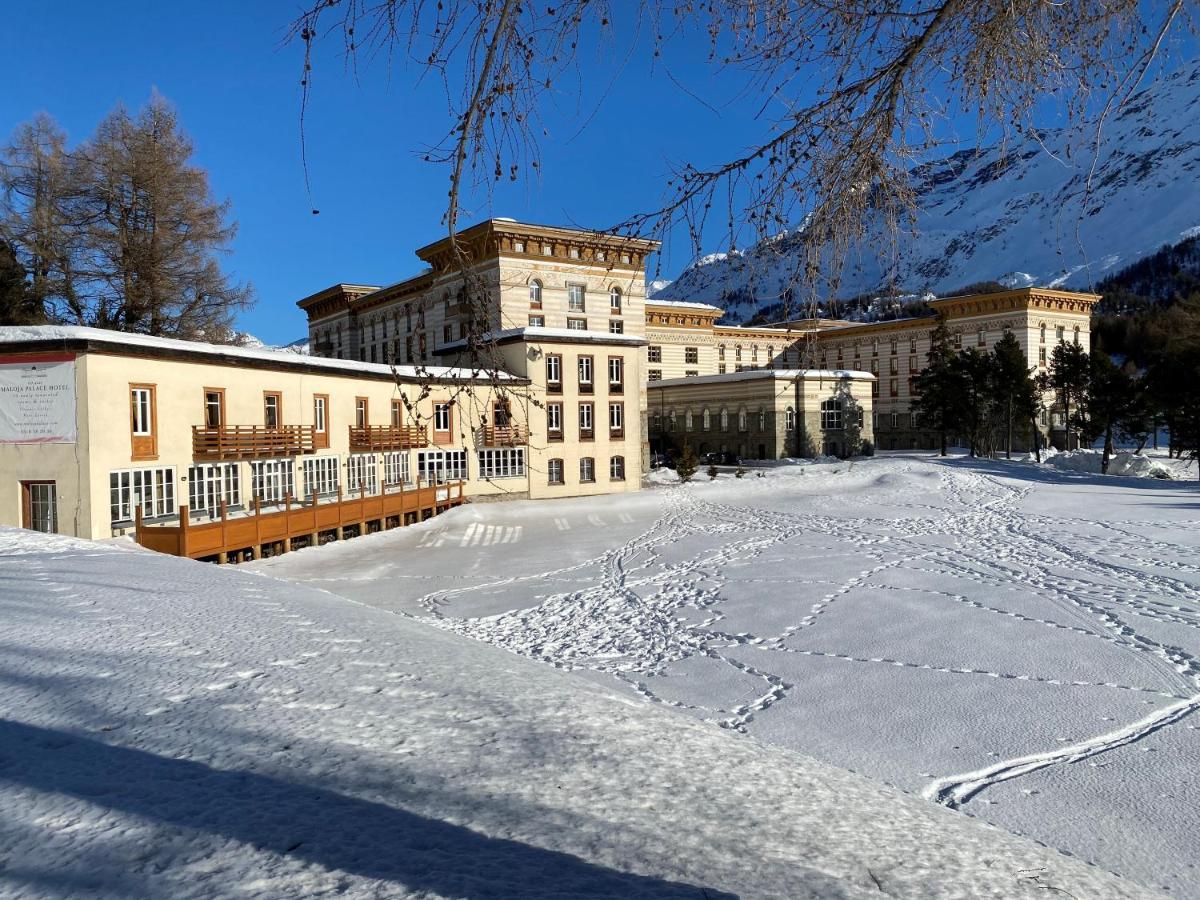 Maloja Palace Residence Engadin-St Moritz Co2-Neutral المظهر الخارجي الصورة