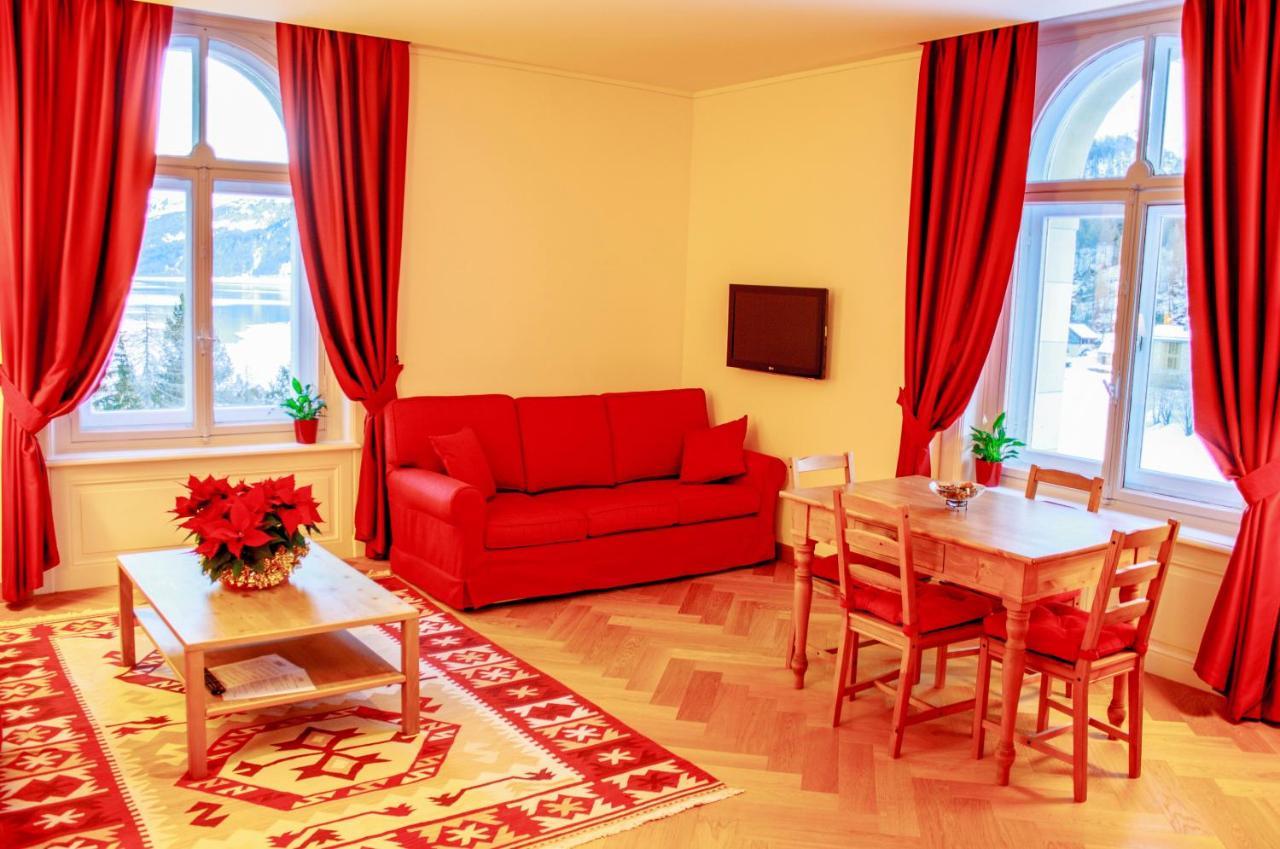 Maloja Palace Residence Engadin-St Moritz Co2-Neutral المظهر الخارجي الصورة